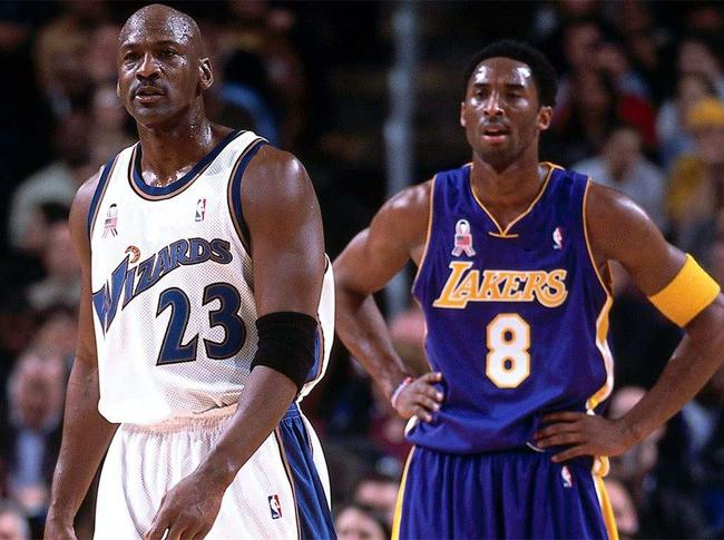 Kobe og Jordan sidste kamp